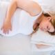 Woman Getting a Good Night's Sleep During Pregnancy